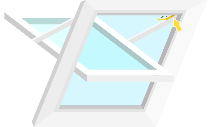 Pozycja tabliczki znamionowej Roto
